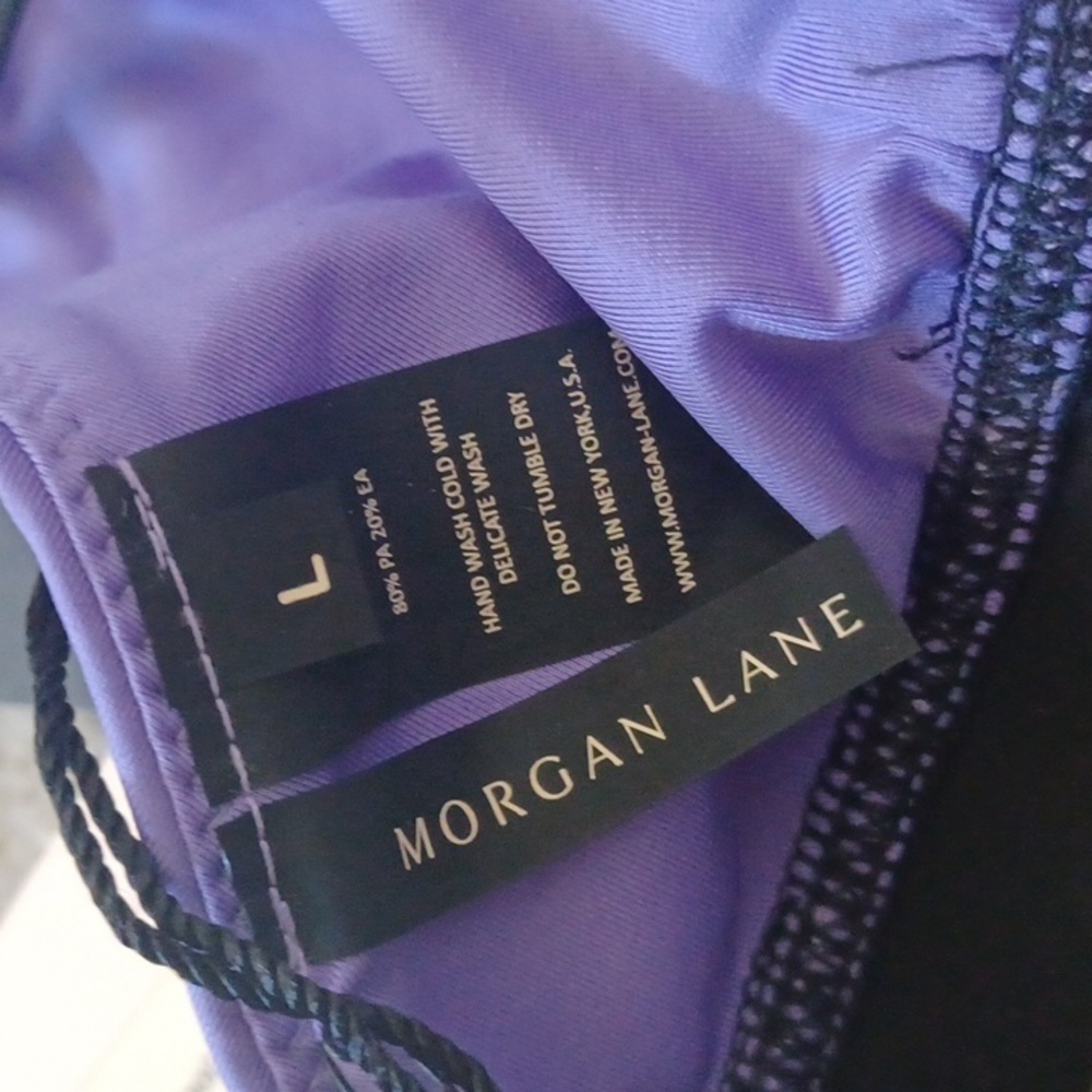 NWT Morgan Lane Jourdan Orchid Bikini Top Swimwear Size Large 19S62SLT - Picture 4 of 8